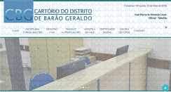 Desktop Screenshot of cartoriobg.com.br